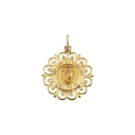 Lady of Guadalupe Medal-14K Gold