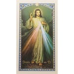 Las Promesas de Jesús Misericordioso (Promises of Divine Mercy ) – Spanish Prayer Card