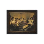 The Last Supper w/ Dark Ornate Frame (Limited Edition) 