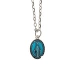 Miraculous Medal Blue Enamel (M)