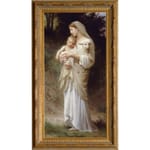 L'Innocence by Bouguereau, Gold Frame