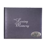 In Loving Memory Guest Book, 7 by 5 1/2 inches