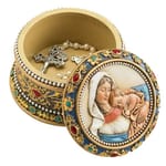Madonna & Child Rosary/Keepsake Box