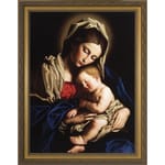 Madonna and Child w/ Gold Frame 