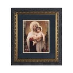 Madonna of the Roses w/ Gold Frame (22x28)