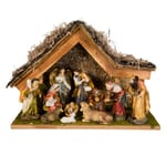 Merry Christmas from Heaven Gold Finish Ornament w/Bookmark 