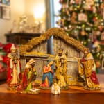 Merry Christmas from Heaven Keepsake Card / Red  