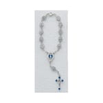 Metal Miraculous Auto Rosary