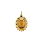 Miraculous Medal - 14K Gold (no chain)