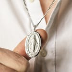 Miraculous Medal with 24 Chain  