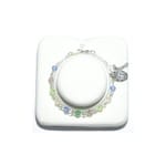 Multi-Color Baby Rosary Bracelet - Sterling Silver