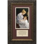 My Rosary in Dark Ornate Frame (8x14)