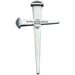 Nail Cross w/ Inscription - 6 inch 