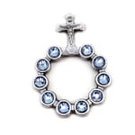 One Decade Finger Rosary - Swarovski 