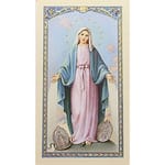 Oración a la Milagrosa (Our Lady of Grace) – Spanish Prayer Card