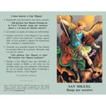 Oración a San Miguel - Paquete de 100 tarjetas
