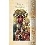 Our Lady of Czestochowa - Folded Prayer Card 