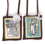 Our Lady of Guadalupe Scapular with short cord