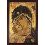 Our Lady of Vladimir w/ Cherry Frame 