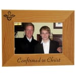 Personalized Confirmation Wood Frame