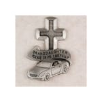 Pewter Granddaughter Visor Clip  