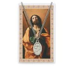 Pewter St. James Medal with Prayer Card