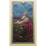 The Power Of Prayer - Christ in Garden - Prayer Card