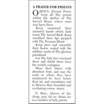 The Prayer for Priests Prayercard (Pack of 100)