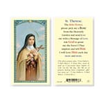 St. Therese of the Child Jesus - Prayer Card