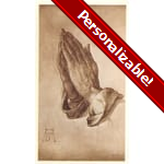 Praying Hands Personalized Prayer Card (Priced Per Card)