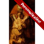 The Return of the Prodigal Son Personalized Prayer Card (Priced Per Card)