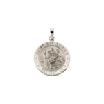 Round St. Christopher Medal -14KT-18MM