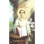 Saint Bernard Personalized Prayer Cards  (Priced Per Card)