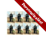 Saint Peregrine Personalized Prayer Card (Priced Per Card)