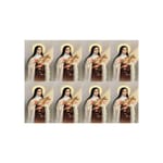 Saint Theresa Personalized Prayer Card (Priced Per Card)