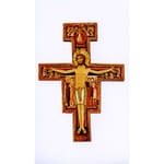 San Damiano Cross Personalized Prayer Card (Priced Per Card)
