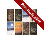 Sceneries with Verse Personalized Prayer Card (Priced Per Card)