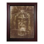 The Shroud of Turin w/ Cherry Frame 