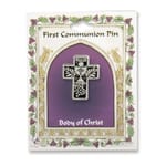 Pewter Chalice w/Grapes Pin