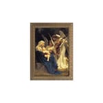 Song of Angels by Bouguereau, Ornate Gold Frame, 6x9