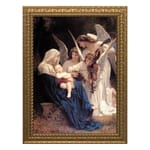 Song of Angels w/ Ornate Gold Frame (12x16)