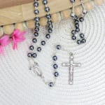 SS 7MM Hematite Rosary