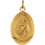 St Anthony Medal - 14K Gold