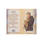 St. Anthony - Mini Lives of the Saints Folded Prayer Card 