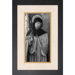 St. Catherine of Siena w/ Black Frame 