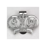 St. Christopher/Daughter Visor Clip