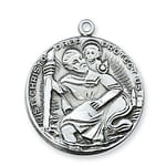 St. Christopher Pewter Medal