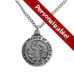 St. Francis of Assisi Patron Saint Medal