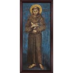 St. Francis w/ Cherry Frame