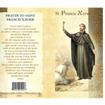 St. Francis Xavier - Mini Lives of the Saints Folded Prayer Card 